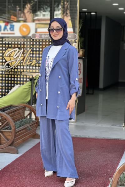 3 lü cupra takım  Mavi