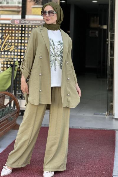 3 lü cupra takım  Yeşil