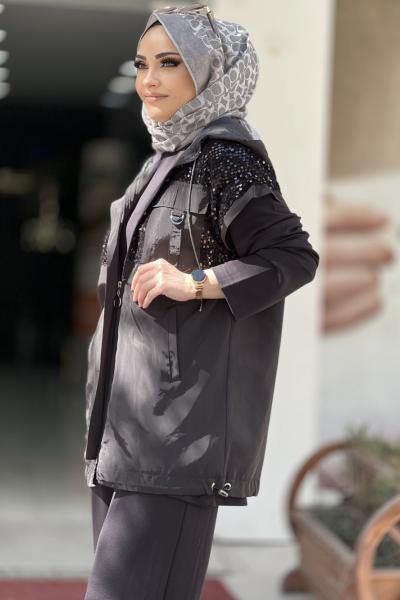 ESSE 3 LÜ TASARIM TAKIM  Açık Haki