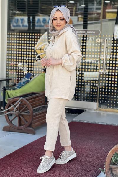 Ftz Women 2 Li takım  Bej