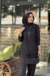 GAZELLA FİLELİ TAKIM 3 LÜ Siyah