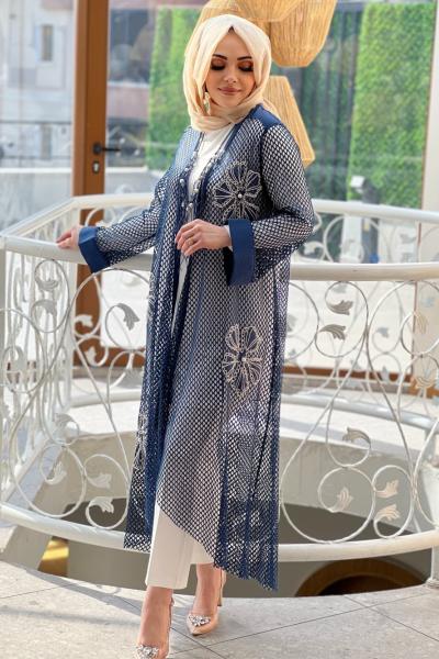 GAZZELLA İNCİLİ FİLE TAKIM  Mavi