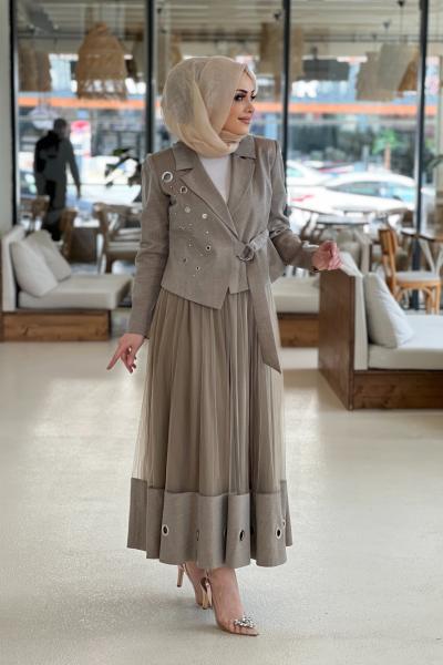 GAZZELLA ABİYE TAKIM  Haki