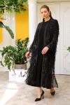 GAZZELLA PÜSKÜLLÜ ABAYA  Siyah