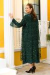 GAZZELLA PULLU ABAYA  Yeşil