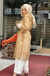 İthal yakma dokuma kap  Camel
