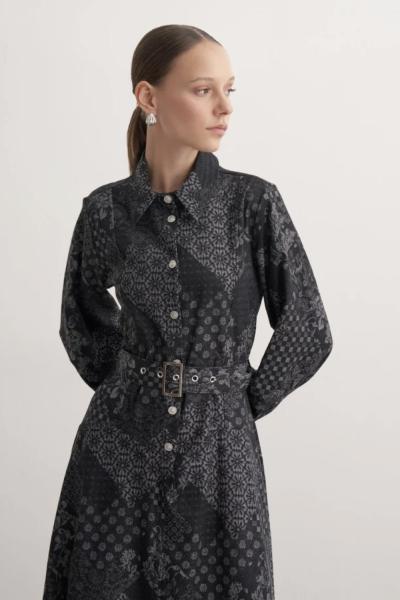 Kot elbise Fushya marka Antrasit