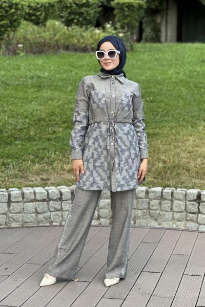 kot ikili takım  Gri