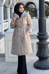 KREM ÇITÇITLI ANORAK MONT  Krem