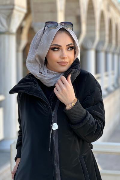 KREM SPOR ANORAK MONT  Siyah