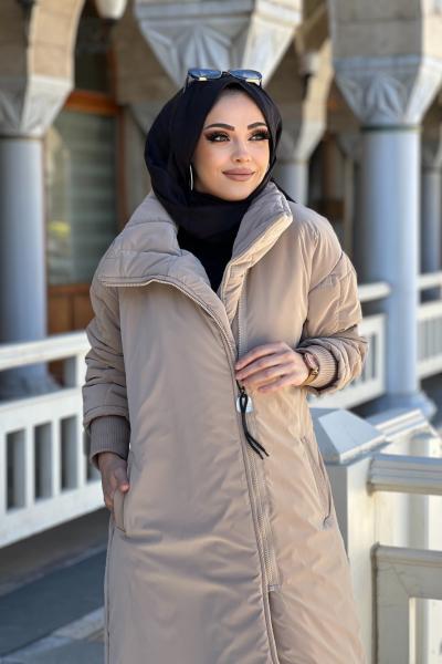 KREM SPOR ANORAK MONT  Taş Rengi