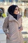 KREM SPOR ANORAK MONT  Taş Rengi