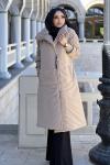 KREM SPOR ANORAK MONT  Taş Rengi