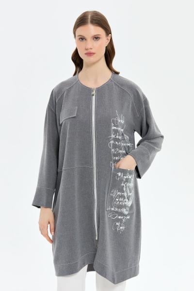 MÜSEMMA BÜYÜK DAMLA KAP Antrasit