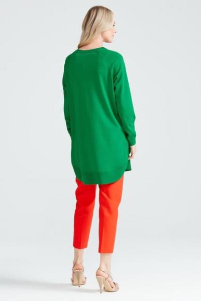 TIĞ TRİKO YANLARI OVEL RAYON TUNİK Benetton