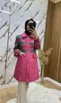Angora ceket  Pembe