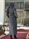 İPEKTEN TAM BOY KABAN Antrasit
